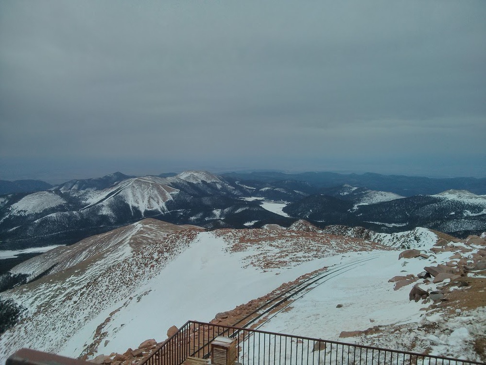 And out this direction is around another 100-mile view west