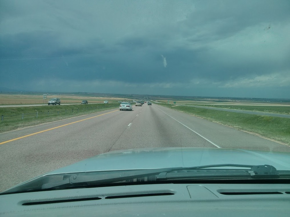 Yeah, Colorado has mountains, but when you're not in the mountains, it also has lots and lots of flat. Remember, it borders on Kansas.