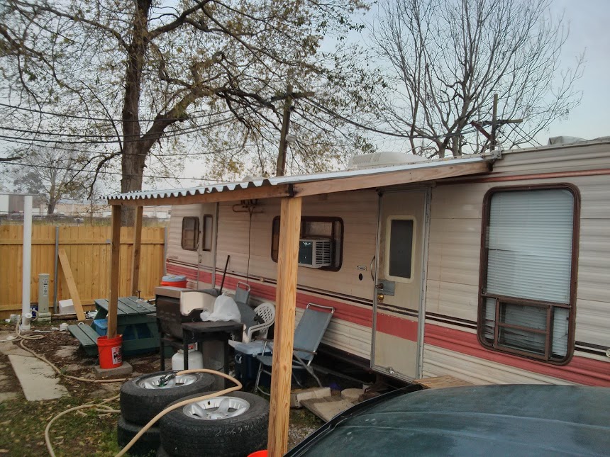 Some people park RVs permanently as a cheap form of housing. This shows exactly how permanent that can be :p