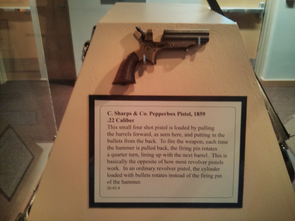 Fires four shots at once. Nifty!