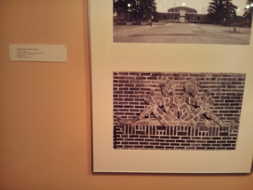 There was a silly children's contest to find a particular object in the museum. I found it!