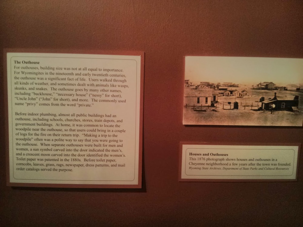 Here you go, as much history of the outhouse as you ever wanted!