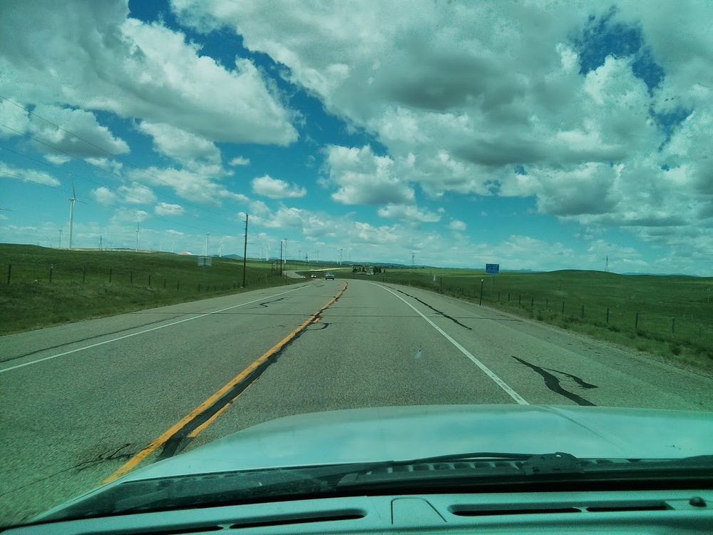 I love the wide open spaces here sooo much...