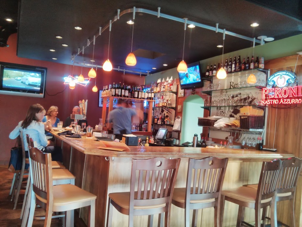 I, of course, only had the sense to take one picture of the restaurant, and only the bar, at that :P